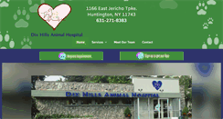 Desktop Screenshot of dixhillsanimalhospital.com